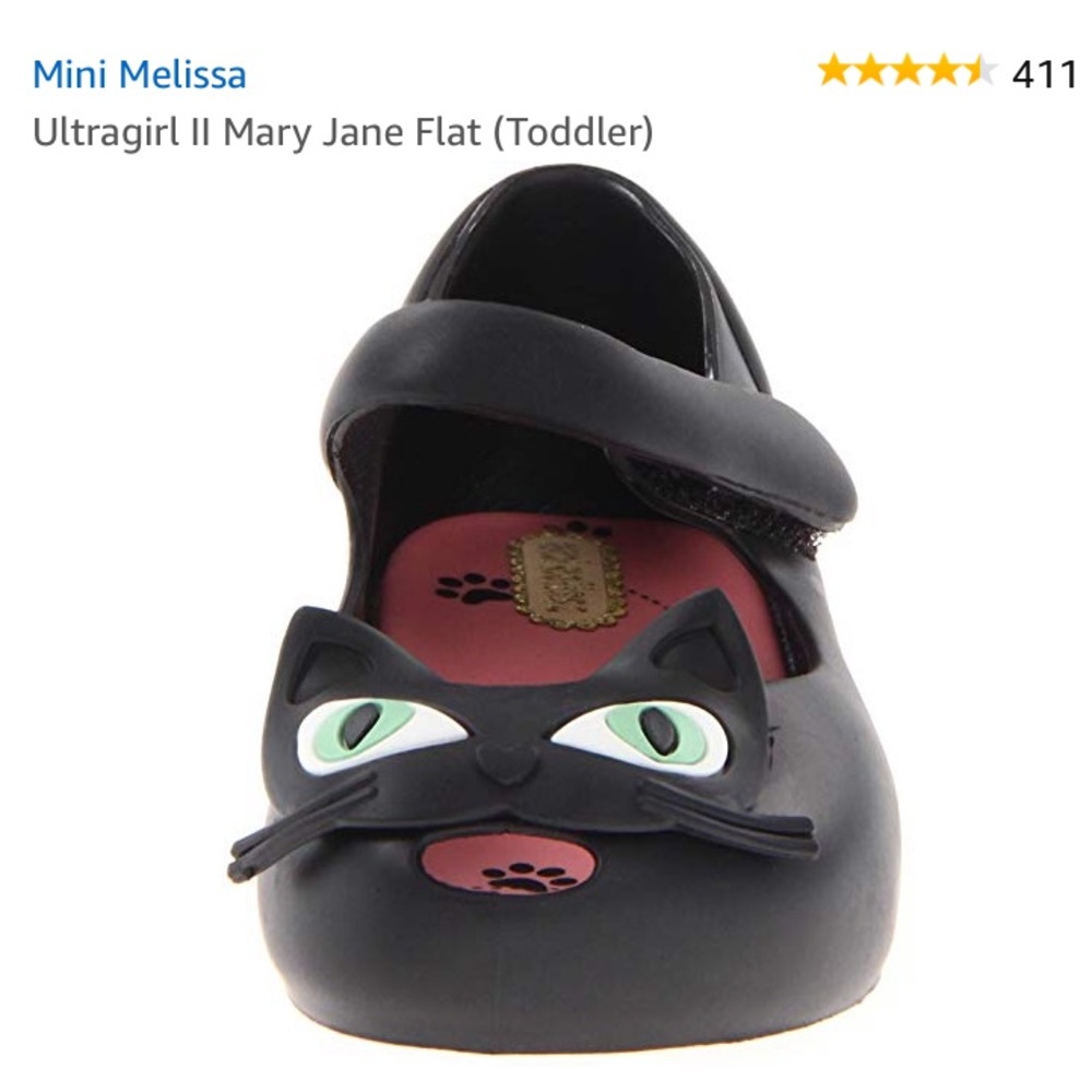 Mini Melissa Mary Jane Toddler Flat Size 7